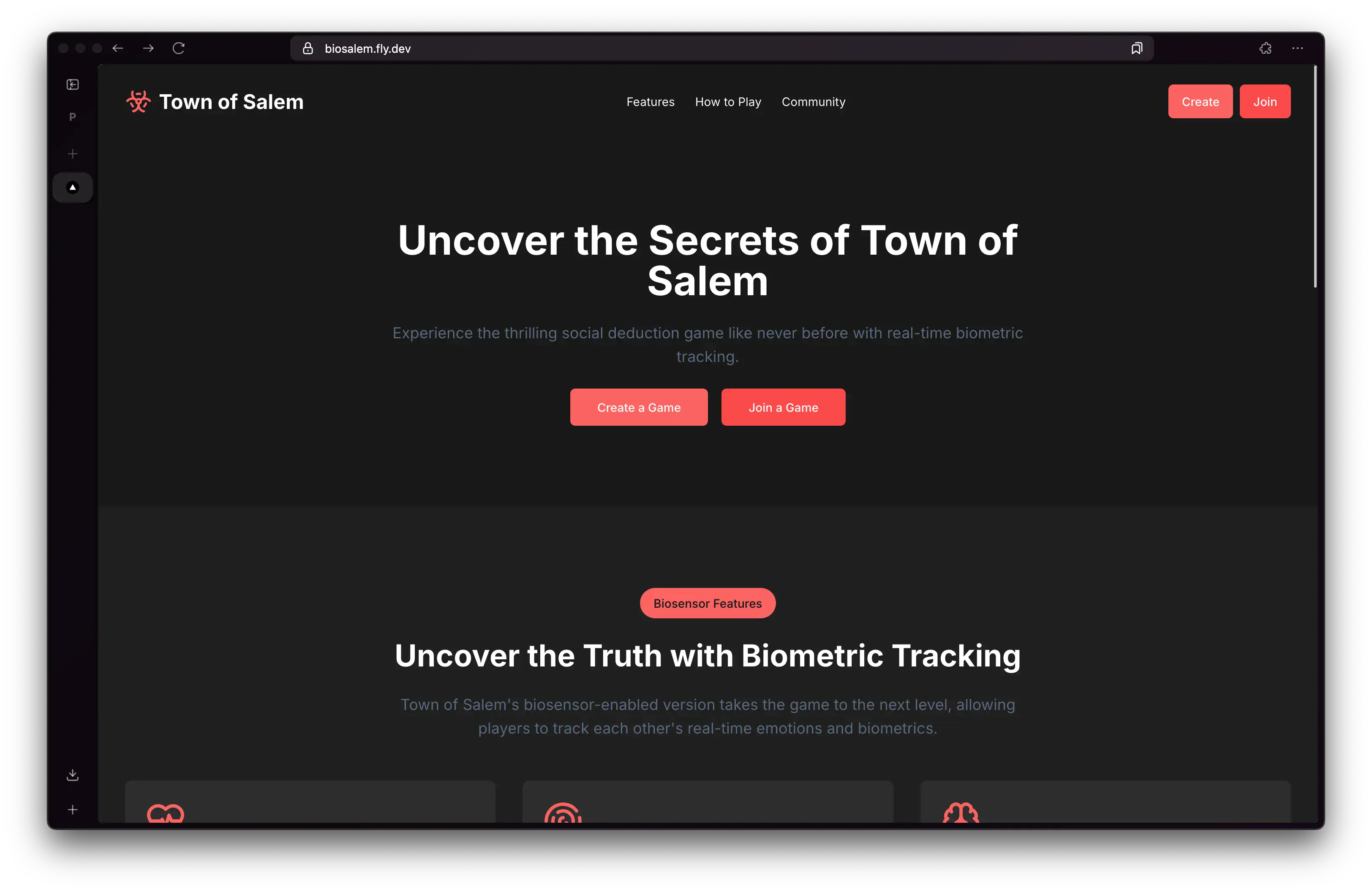 Visual representation for tip: Game homepage and rules explanations